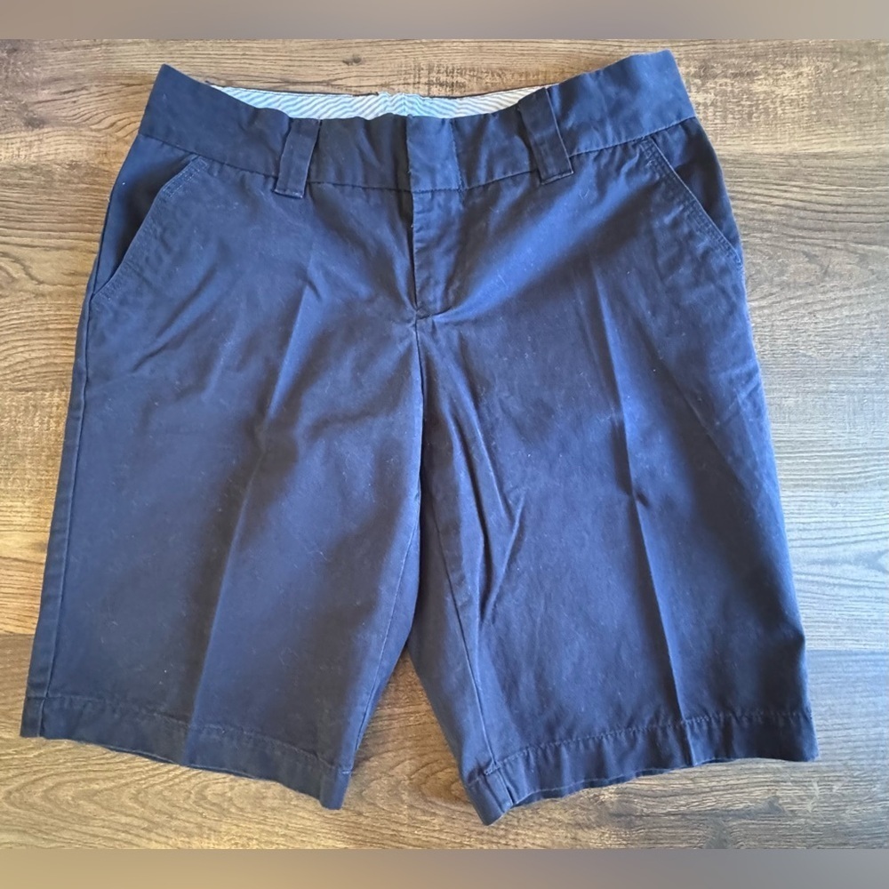 Tommy Hilfiger Dark Blue Women's Bermudas Size 4